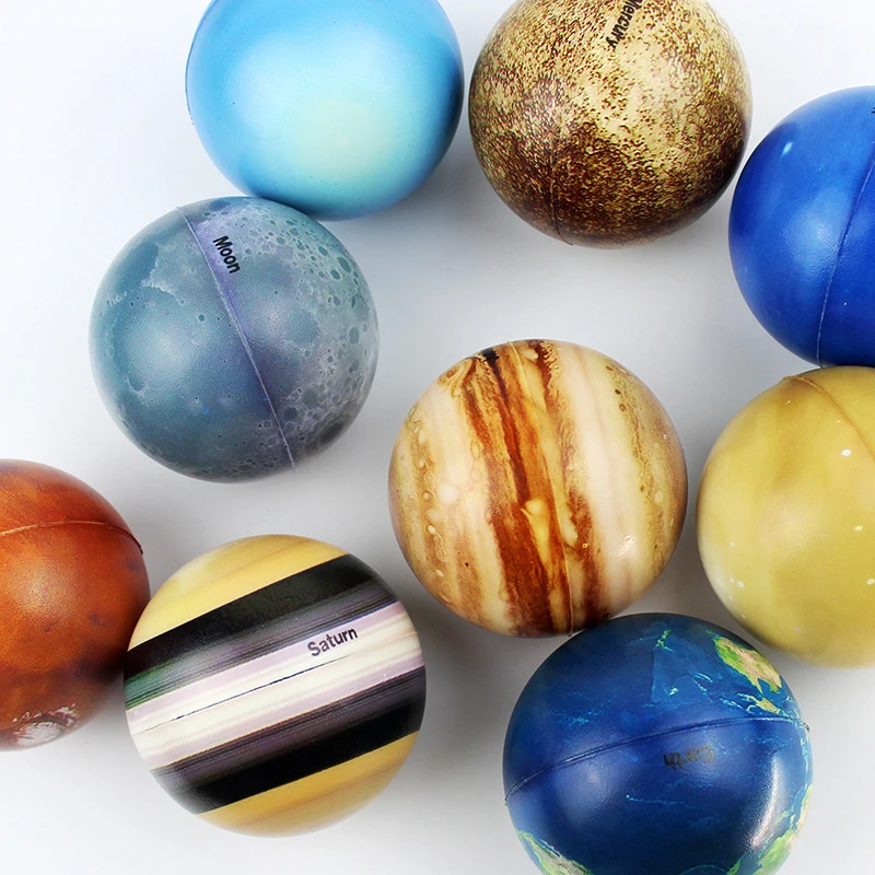 Solar System Bouncy Ball Montessori Toy – 8 Planets Sensory Learning Educational Science Game - Image 4