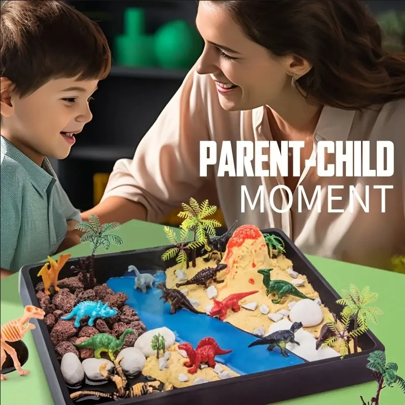 Jurassic Dinosaur Habitat Experiment Kit – Creative Hands-On Educational Toy Set for Kids - Image 2