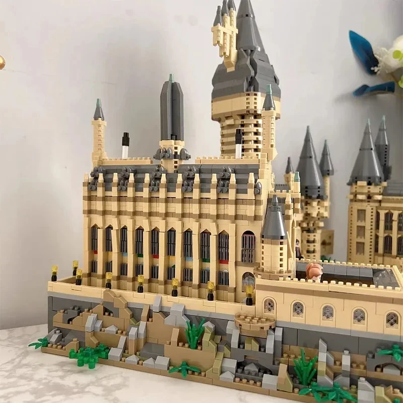 Creative Medieval Magic Castle Building Set – Micro Bricks Architecture Palace Model for Kids Educational Gift - Image 3