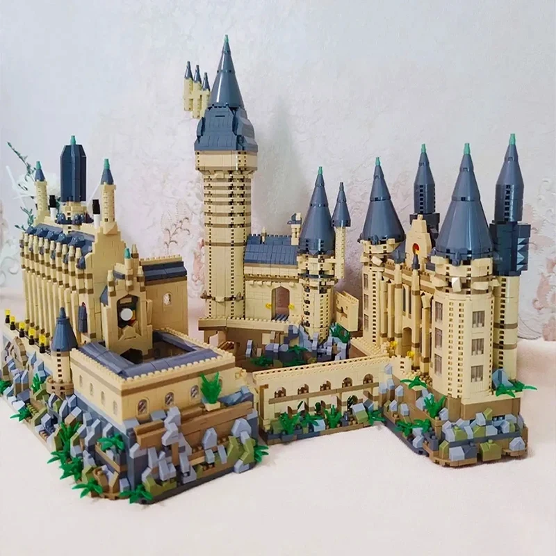 Creative Medieval Magic Castle Building Set – Micro Bricks Architecture Palace Model for Kids Educational Gift - Image 2